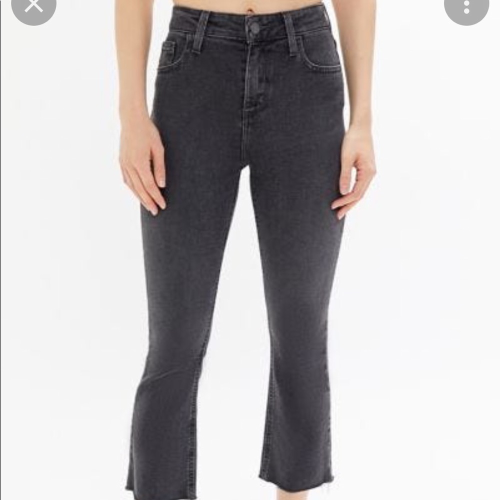 BDG kick flare crop jean